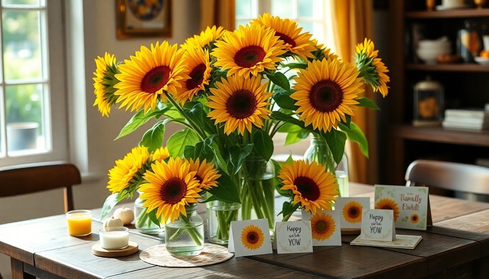 sunflower gifts for everyone