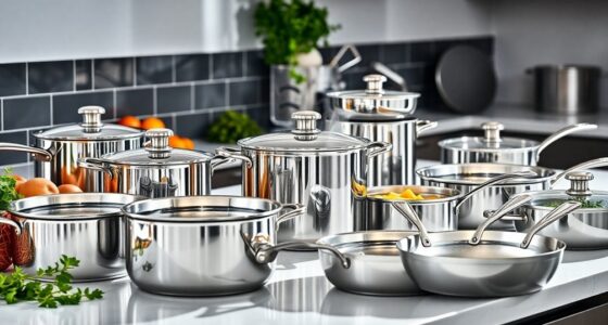 top stainless steel cookware