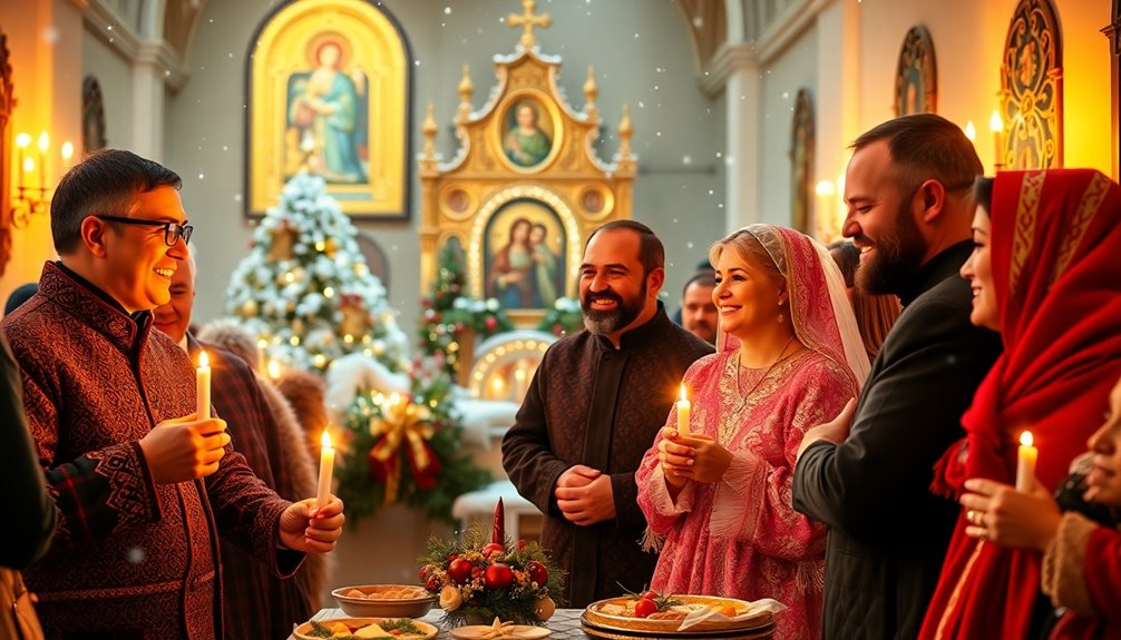 traditional orthodox christmas festivities