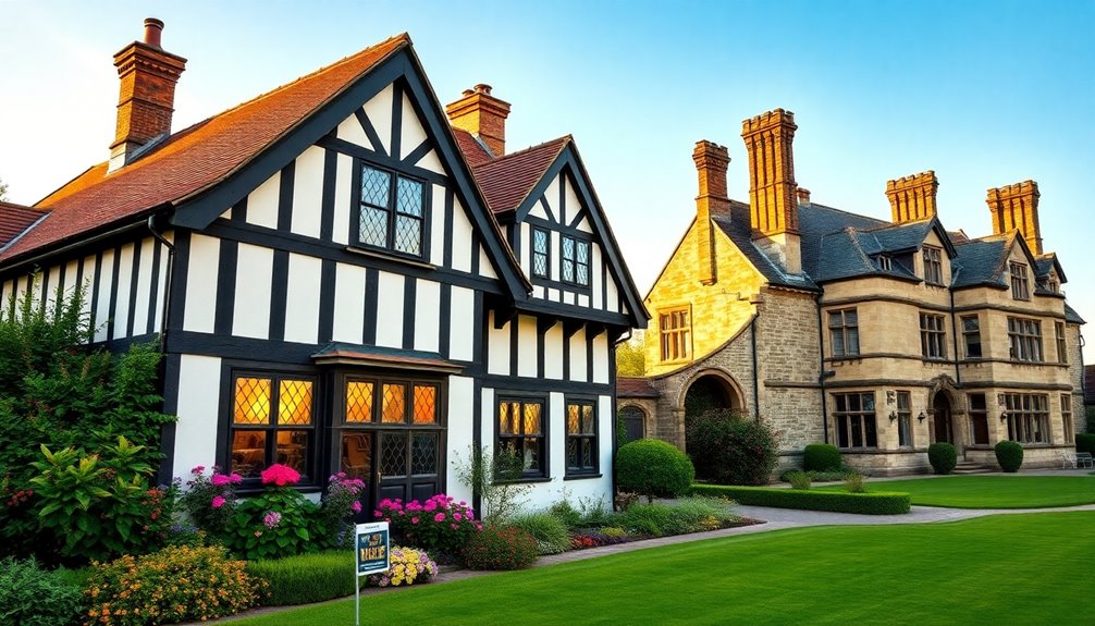 tudor architectural style features