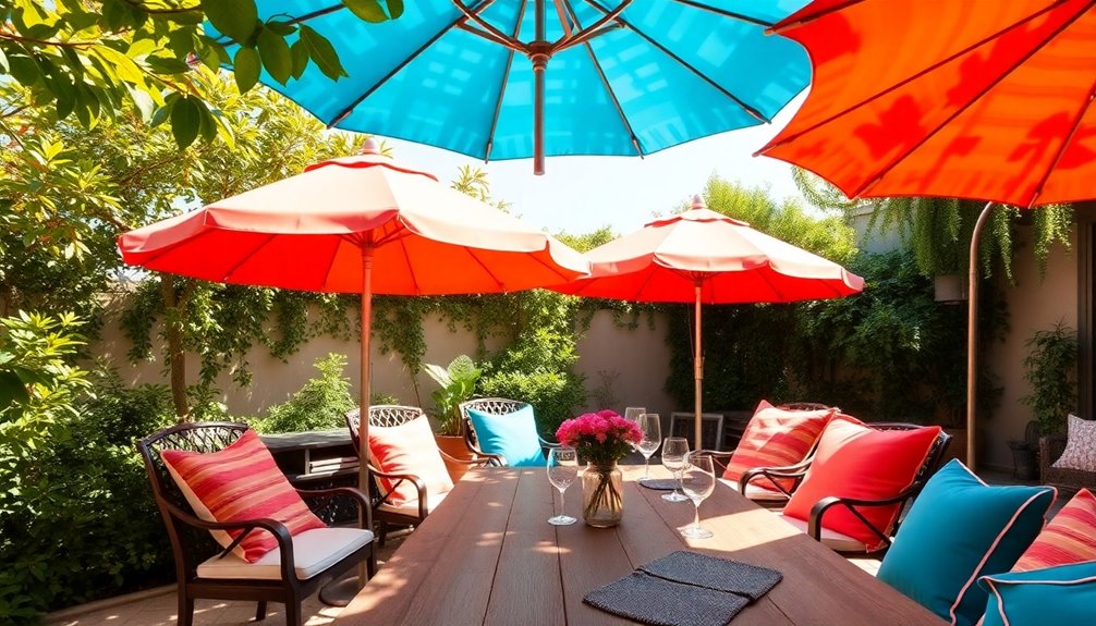 ultimate outdoor comfort umbrellas