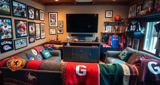 ultimate sports fan decor