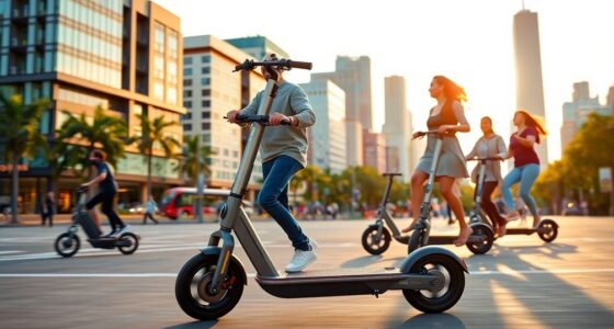 urban mobility electric scooters