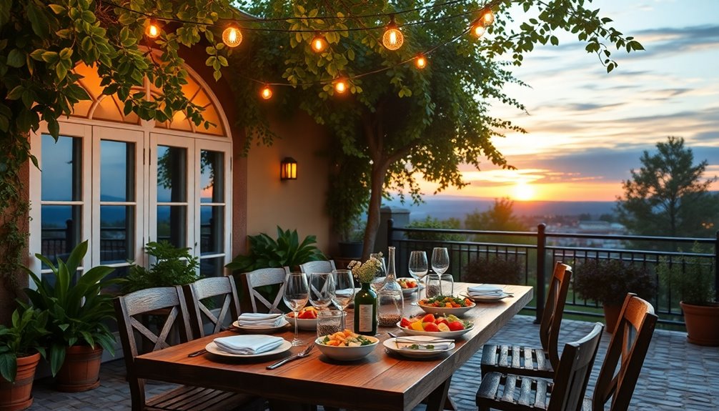 variety of outdoor settings