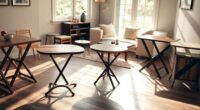 versatile space saving folding tables