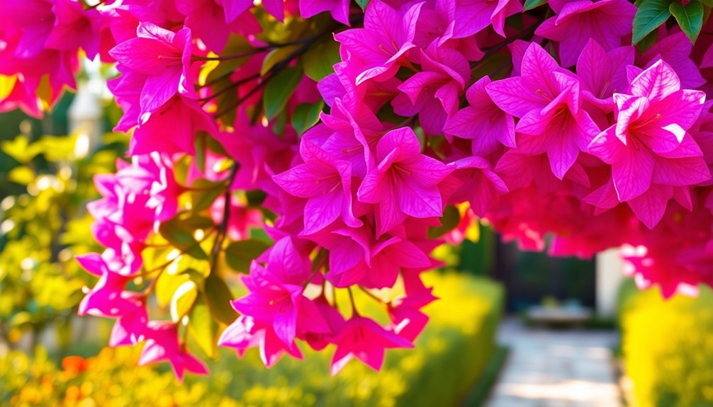 vibrant flowering ornamental plants