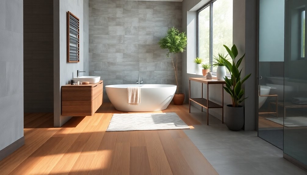 waterproof flooring for bathrooms