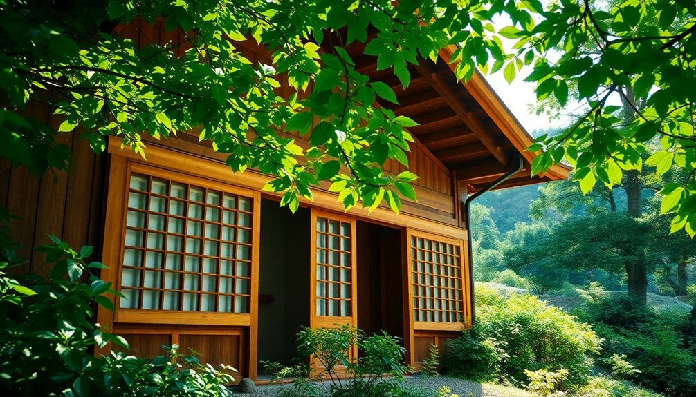 wooden houses in japan