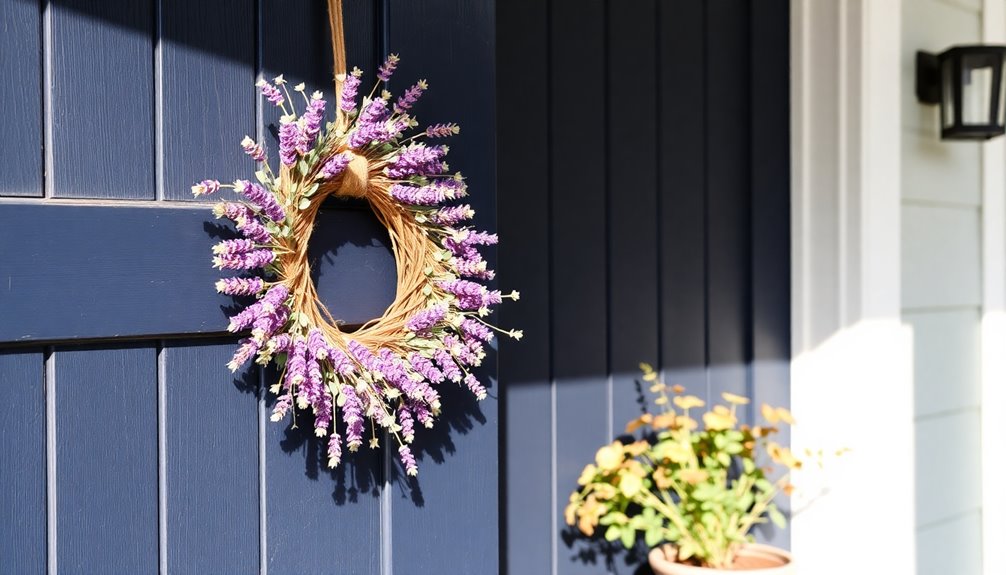 wreaths displayed for occasions