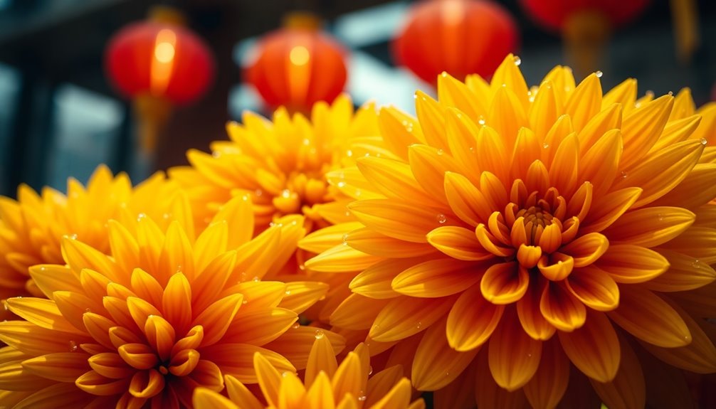 yellow chrysanthemum symbolism explained