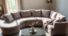 convertible u shaped sofa couches