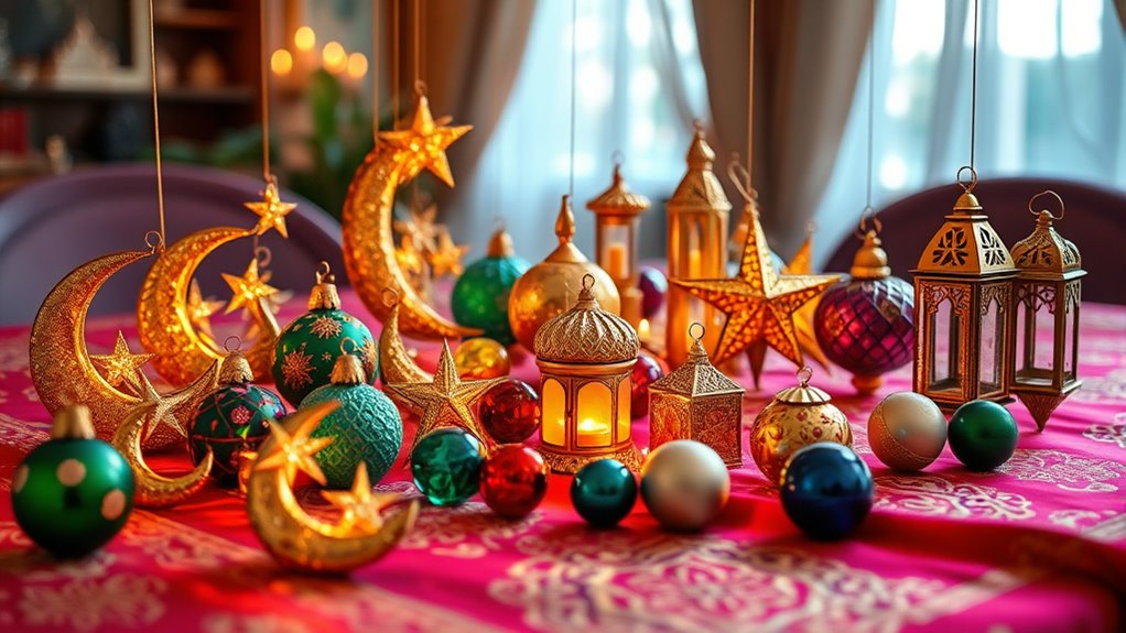 eid festive ornament selection