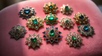 elegant eid brooches selection