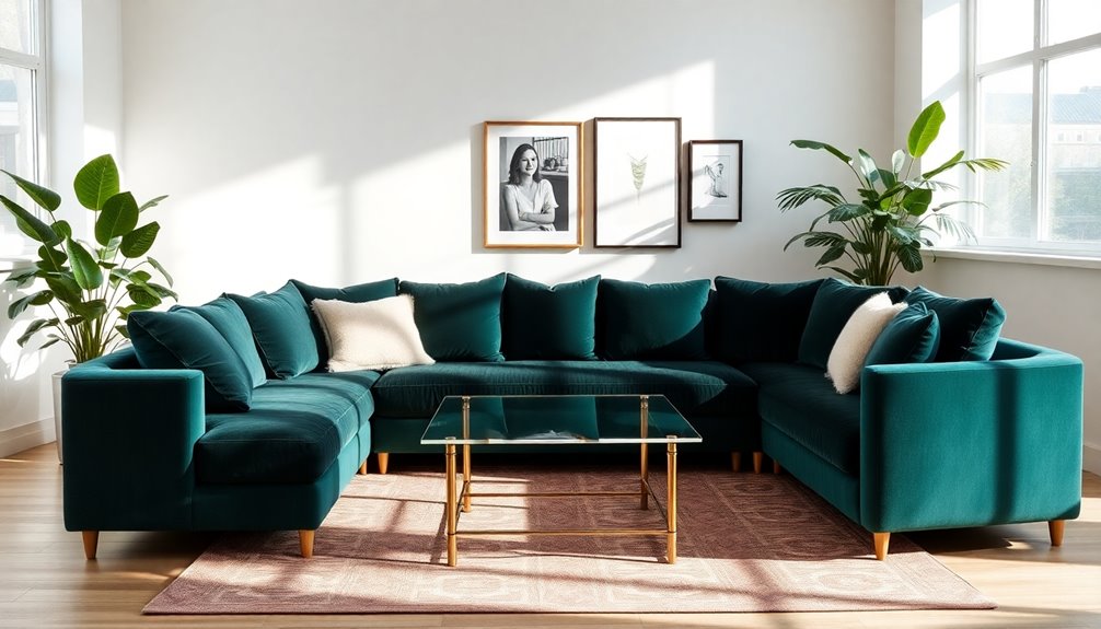 selecting a modular sofa