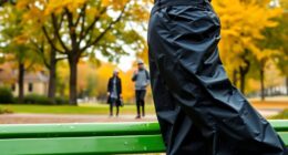 stylish waterproof rain pants