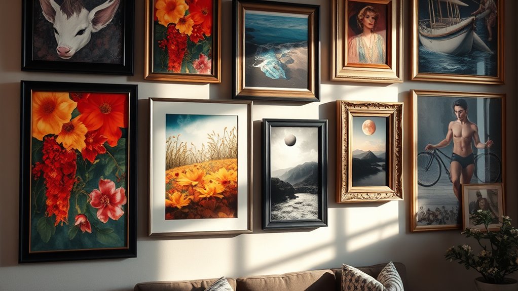 art selection and framing