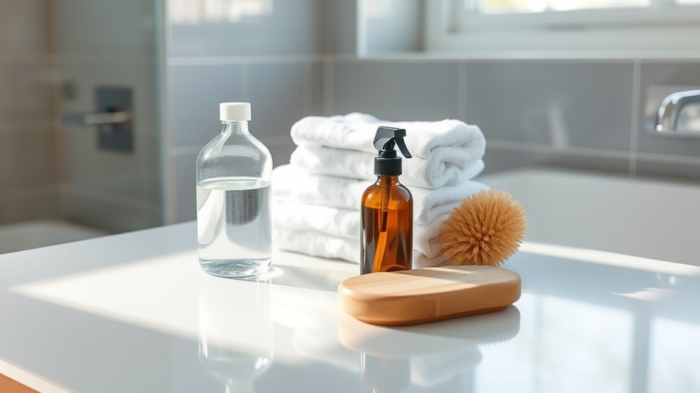 bathroom surface cleaning methods