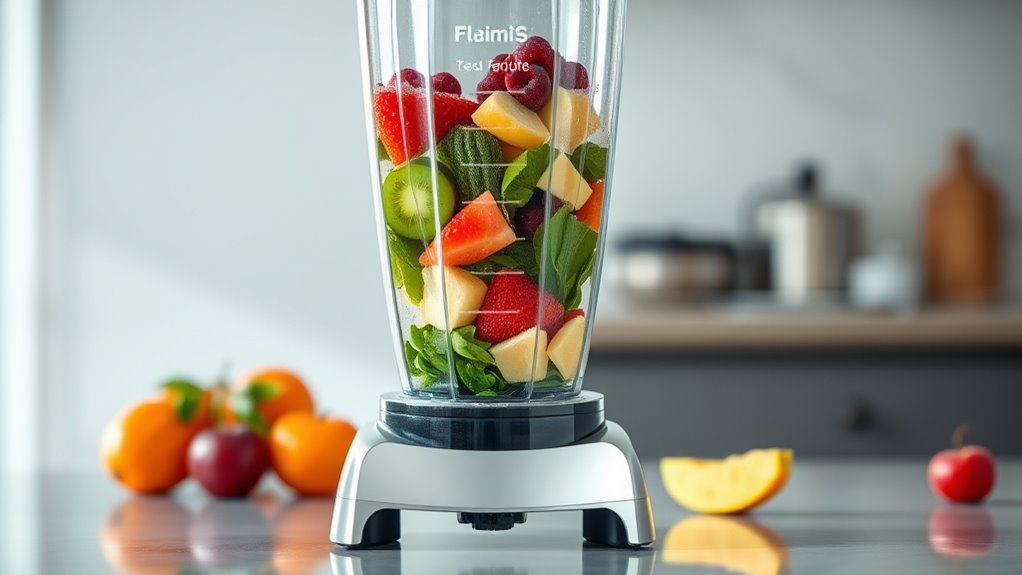 blender power enhances smoothies