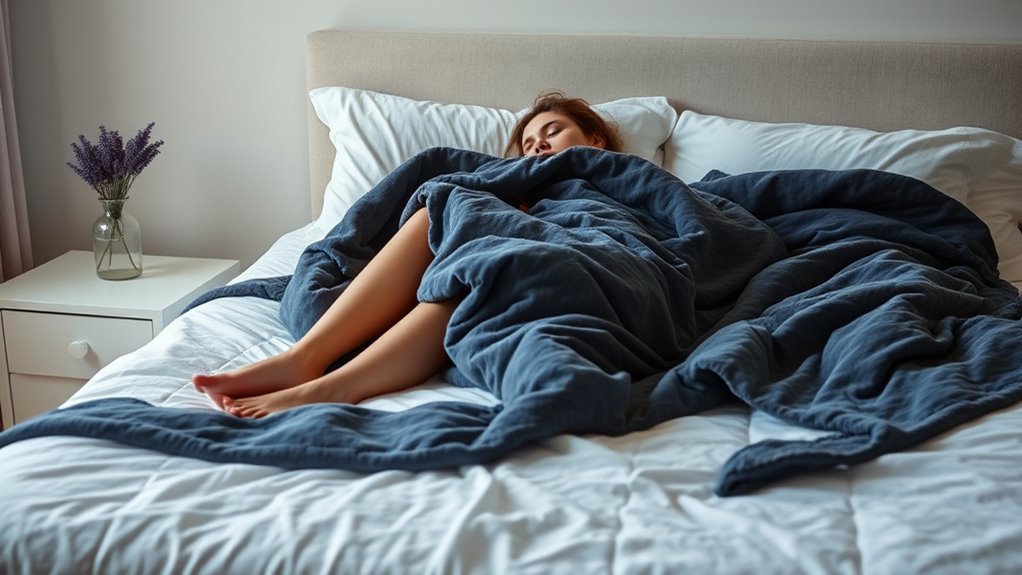 calming discomfort and tension