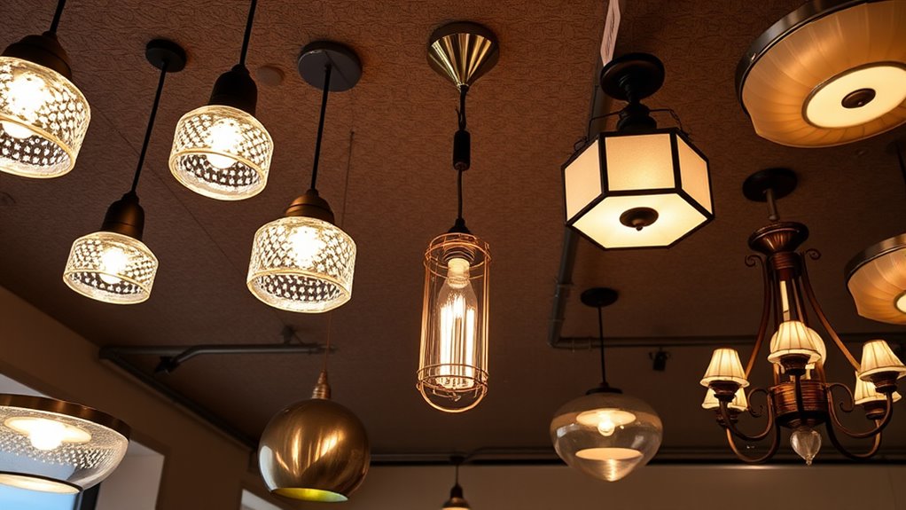 ceiling light fixture selection