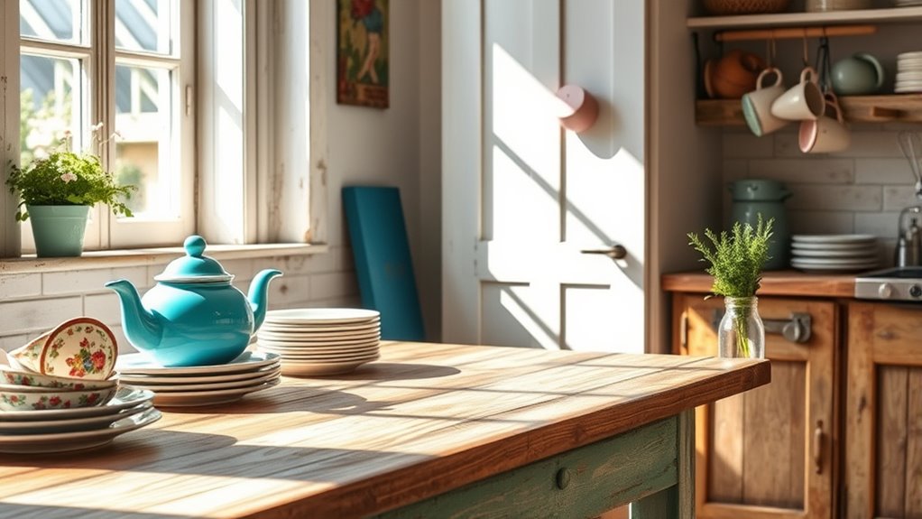 charming vintage kitchen decor