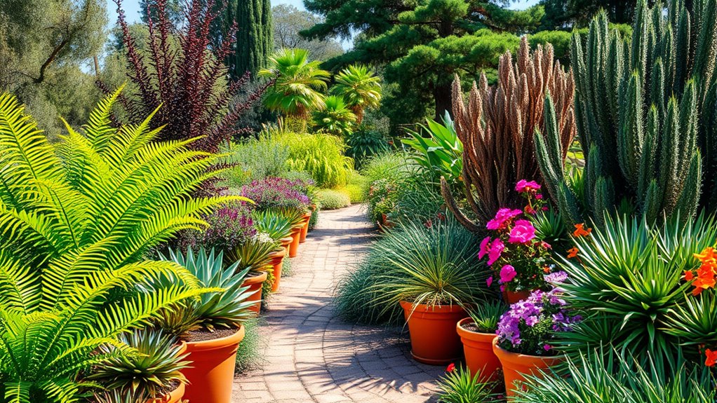 choose suitable local flora