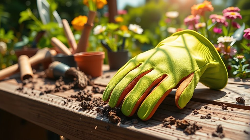 choosing appropriate gardening gloves