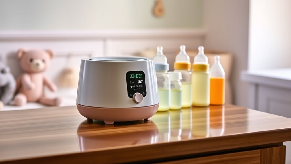 choosing baby bottle warmers