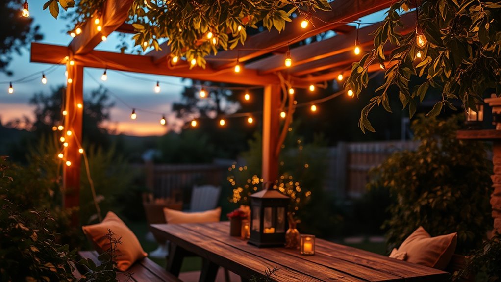 choosing outdoor string lights