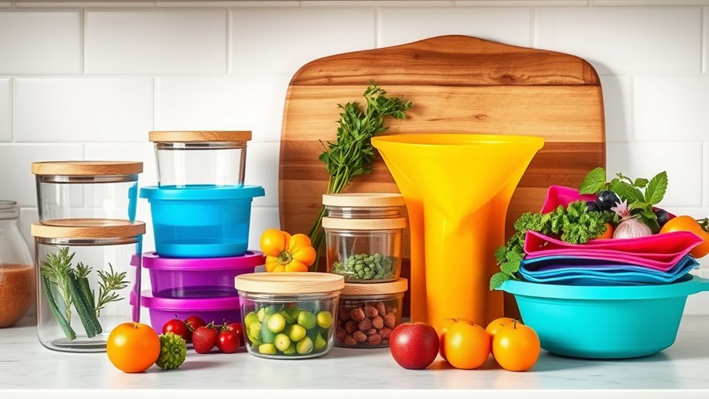 choosing reusable food storage