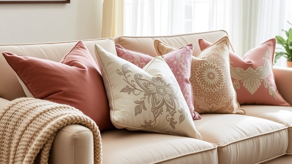 choosing throw pillow sets