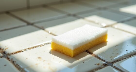 clean grout remove stains