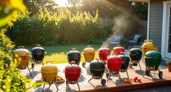 compact powerful outdoor grills