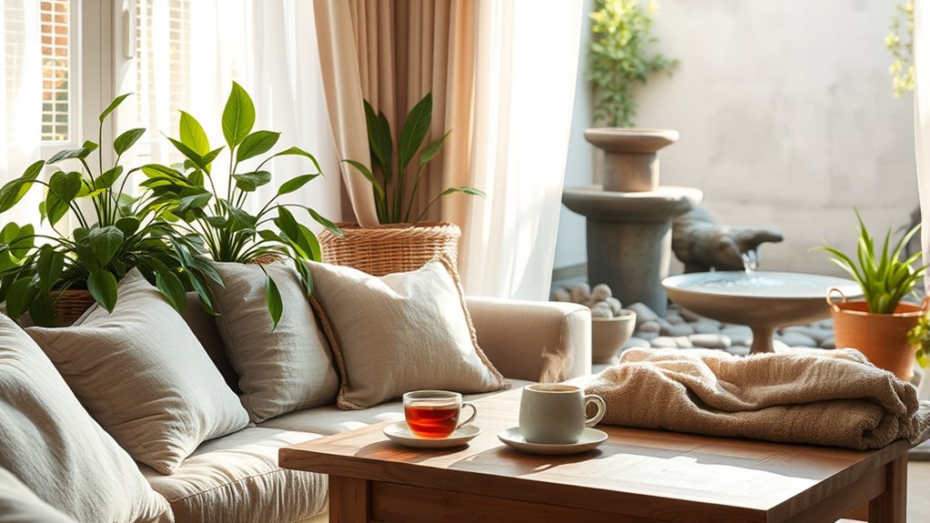 create a calming environment