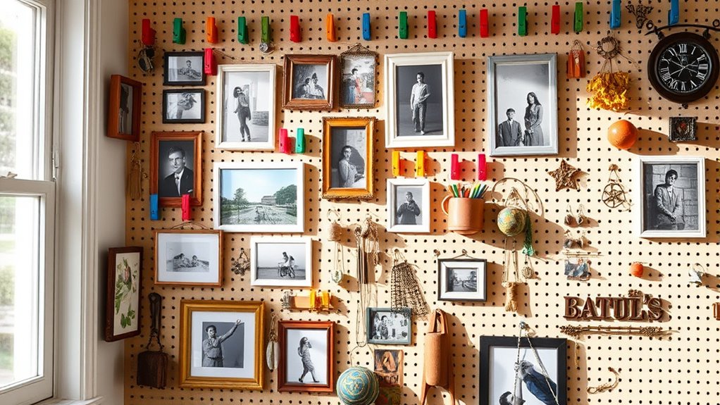 creative pegboard organization ideas