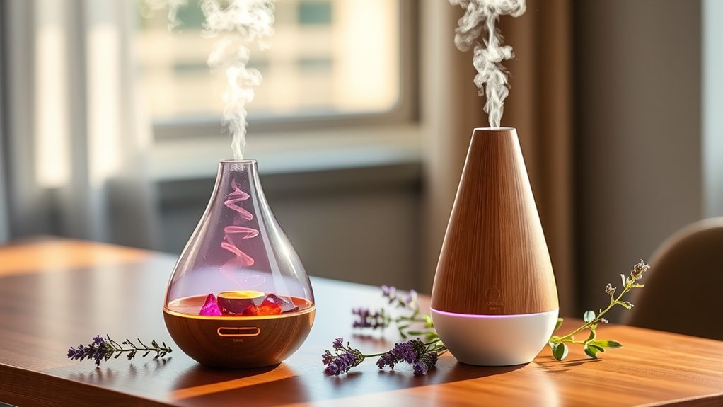 diffuser types therapeutic advantages
