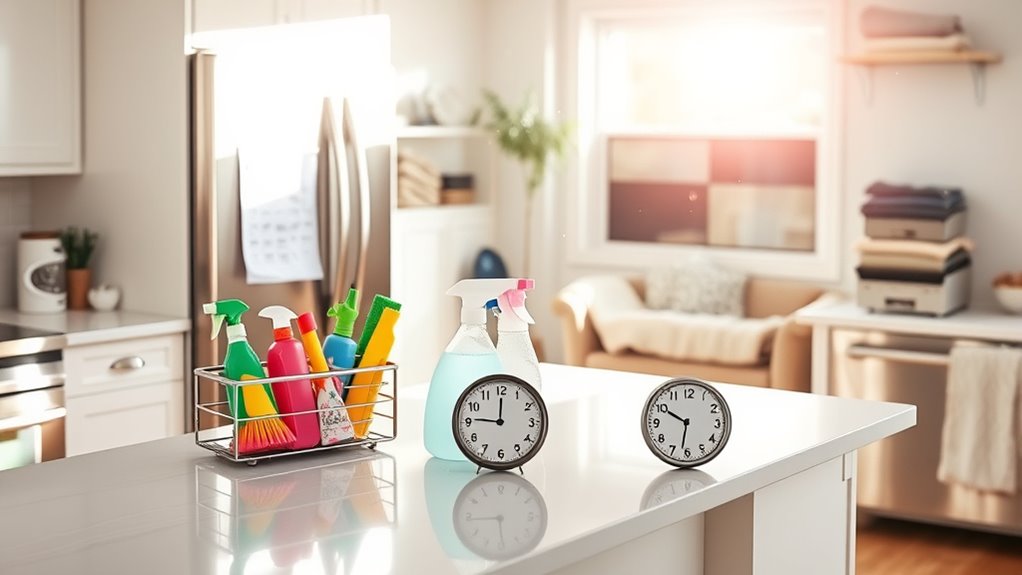 efficient cleaning for busy