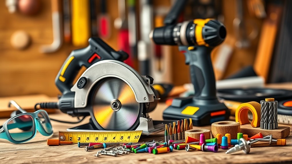 essential equipment for construction