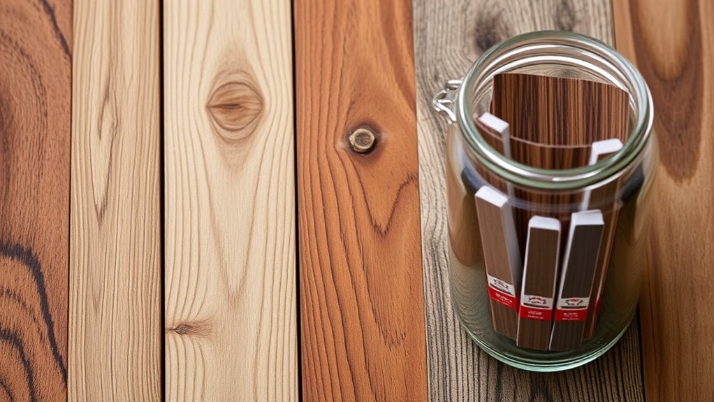 evaluating timber types and textures
