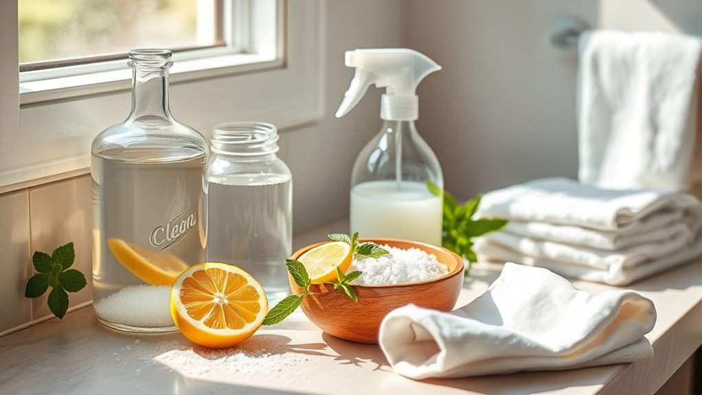 homemade eco friendly bathroom cleaners