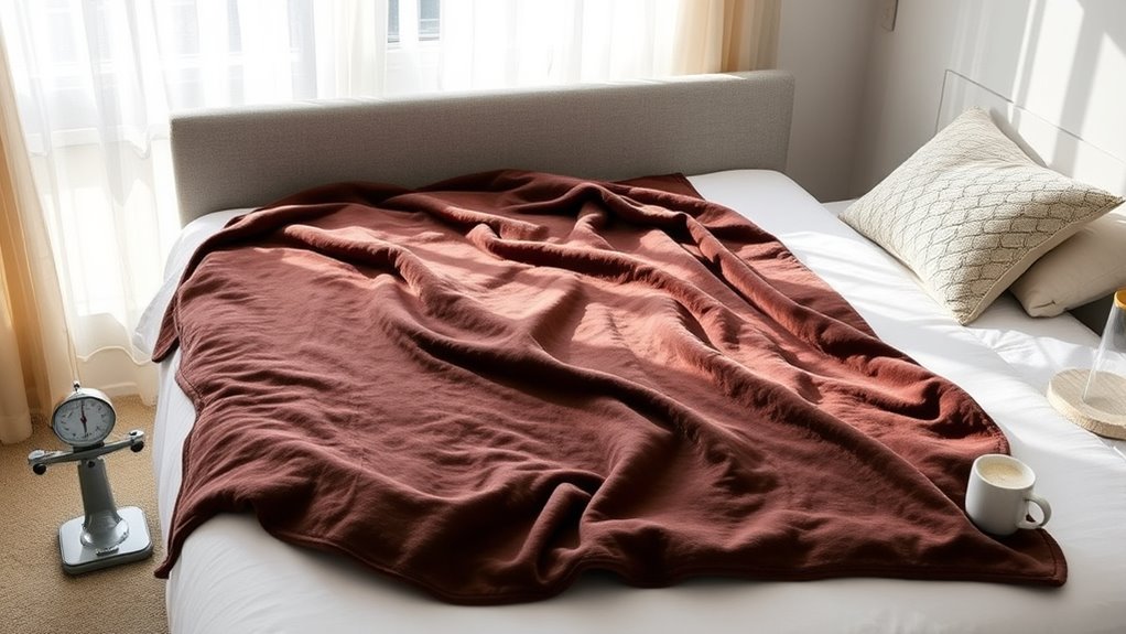 ideal weight for blankets