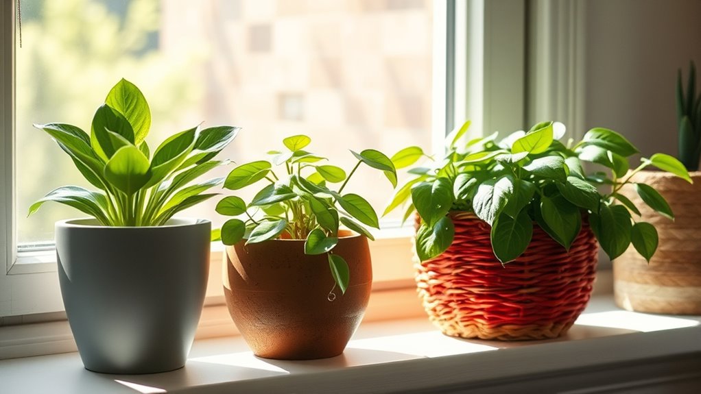 indoor plant planter selection