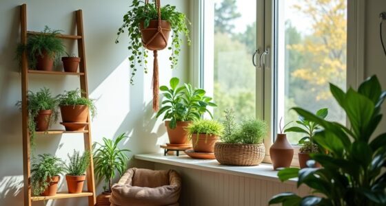 innovative houseplant display ideas