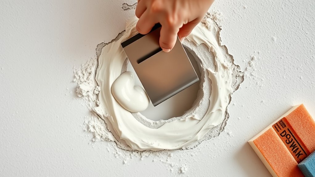 joint compound application technique