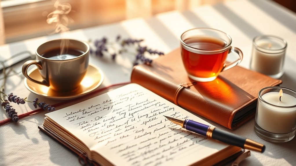 journaling alleviates stress effectively