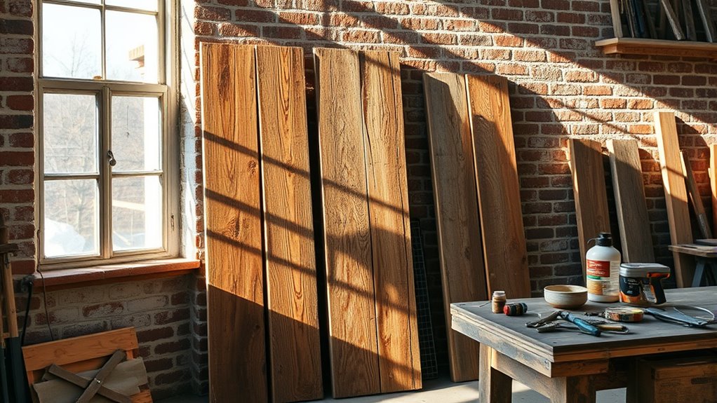 locating reclaimed pallet wood