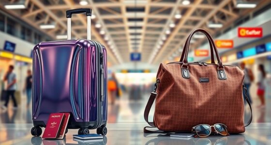 luggage selection hard vs soft