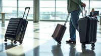 maneuverability of luggage types