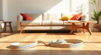 measure space for sofa
