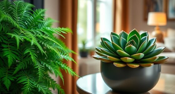 natural versus synthetic greenery